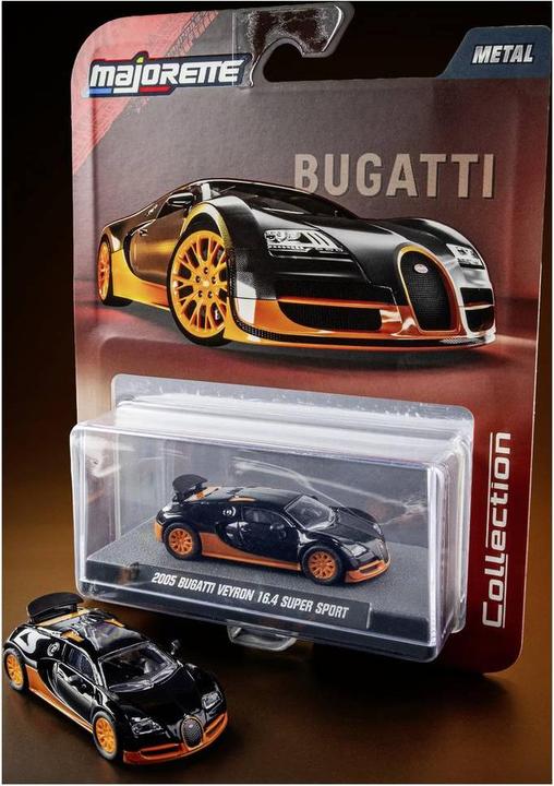 Actual product image Majorette Col. 2005 Bugatti Veyron 16.4 SuperSport