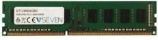 Actual product image V7 4GB DDR3 1600MHZ CL11 (1 x 4GB, 1600 MHz, DDR3-RAM, DIMM)