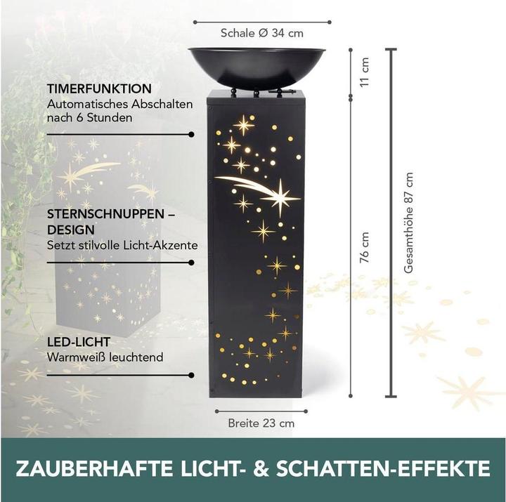 Produktbild Easymaxx LED-Dekosäule Sternschnuppe, Aufbauset