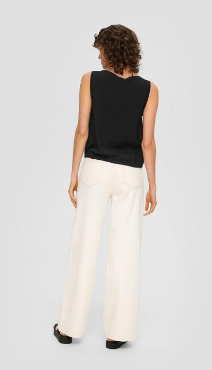 Immagine prodotto s.Oliver Bluse Bluse mit Bindeband am Saum (48)