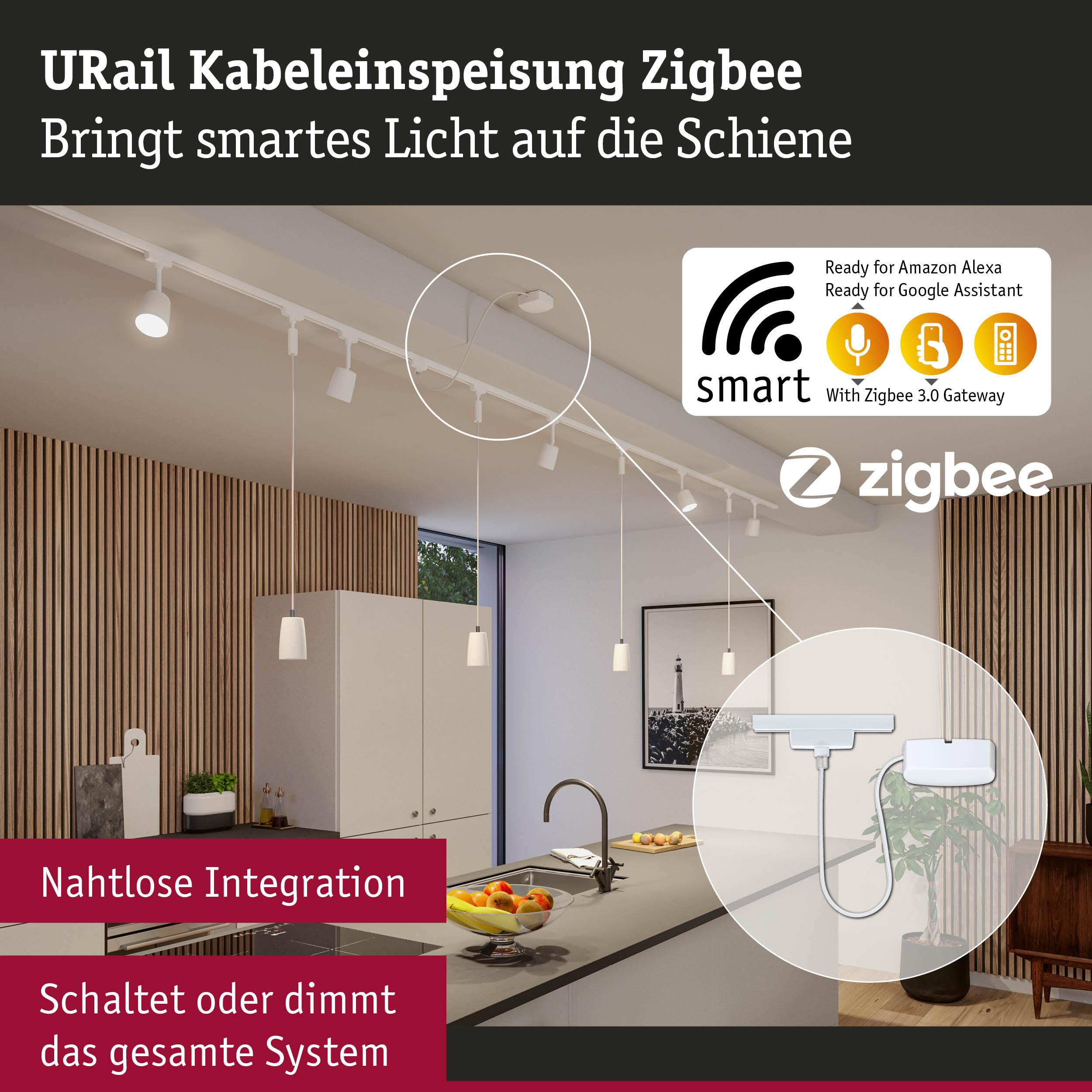 Paulmann, Zubehör Beleuchtung, URail Einspeisung Zigbee