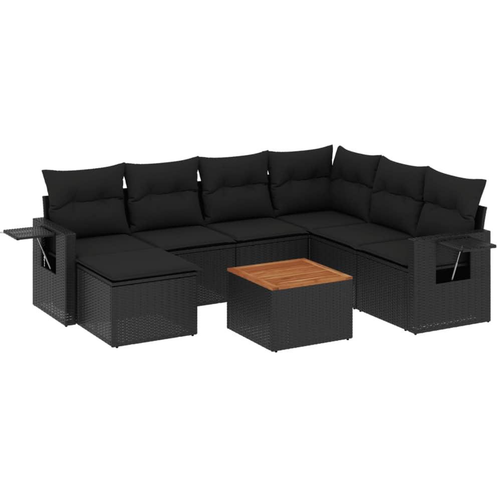 VidaXL, Gartenlounge, 10-tlg. Garten-Lounge-Set mit Kissen