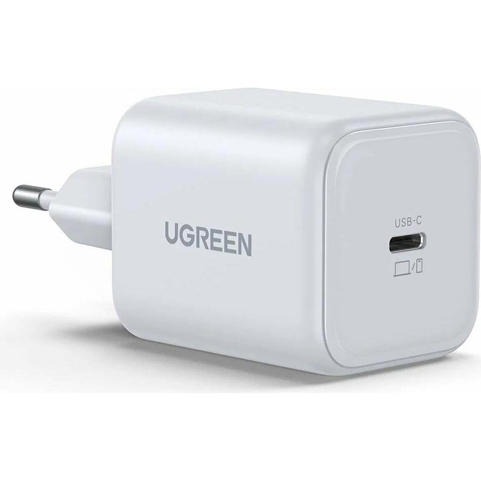 Ugreen - Wall Charger X524 (65053) - USB-C, GaN, Fast Charge, 45W - White (45 W), Caricatore USB, Bianco