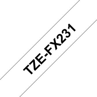 Produktbild Brother Tze-Fx231 (1.20 cm, Schwarz)