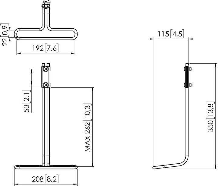 Actual product image Vogels Pro Motion C102 (Wall, 10 kg)