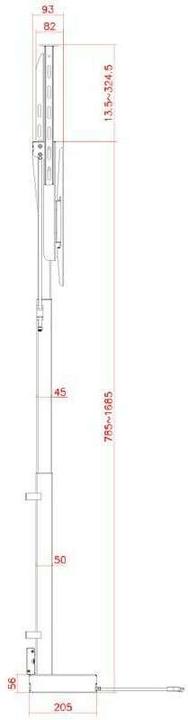 Produktbild myWall TV-Lift HP (60 kg, 37" - 65")