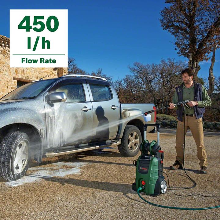 Actual product image Bosch Home & Garden AdvancedAquatak 140 high pressure cleaner 140 bar hot water (Electrical connection)