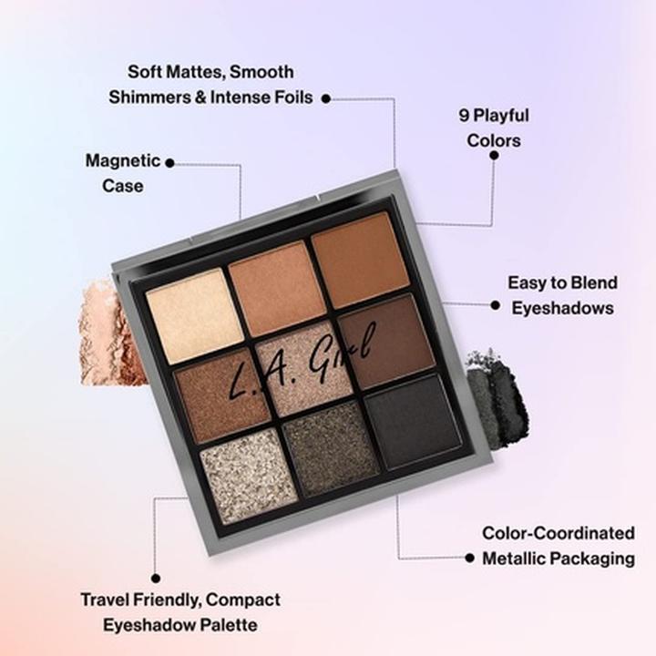 Actual product image L.A. Girl Keep It Playful Eyeshadow Palette