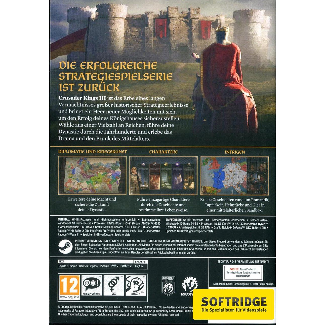 Thumbnail - Paradox Interactive, Crusader Kings III