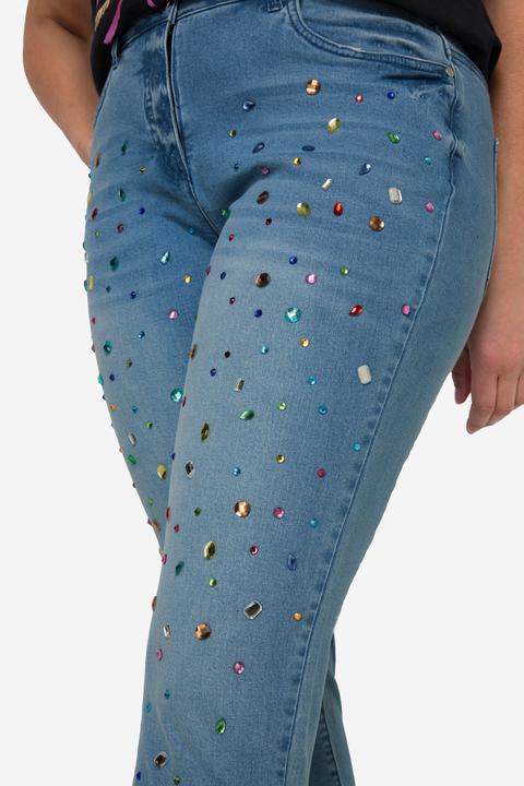 Produktbild Angel of Style 7/8-Jeans, Slim Fit, Ziersteinchen. 5-Pocket (50)