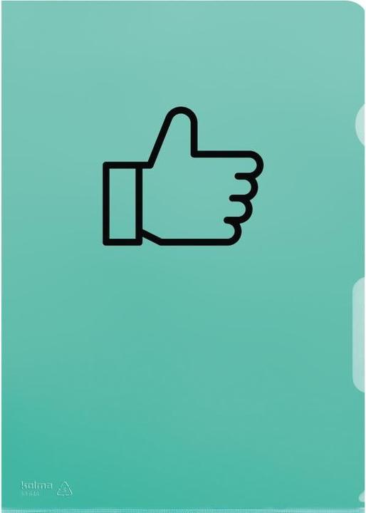 Image du produit Kolma Chemise transparente A4 Fashion "Symboles" assortie (A4, 10x)