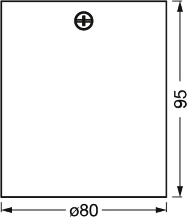 Produktbild Osram LED SPOT SURFACE Round GU10 Black (GU10)
