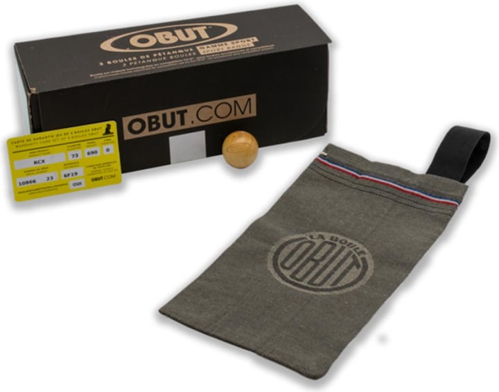 Actual product image Obut RCX pétanque competition balls (76 mm)