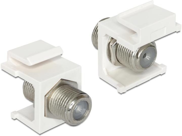 Produktbild Delock Keystone Jack: F-Buchse (Antennendose)