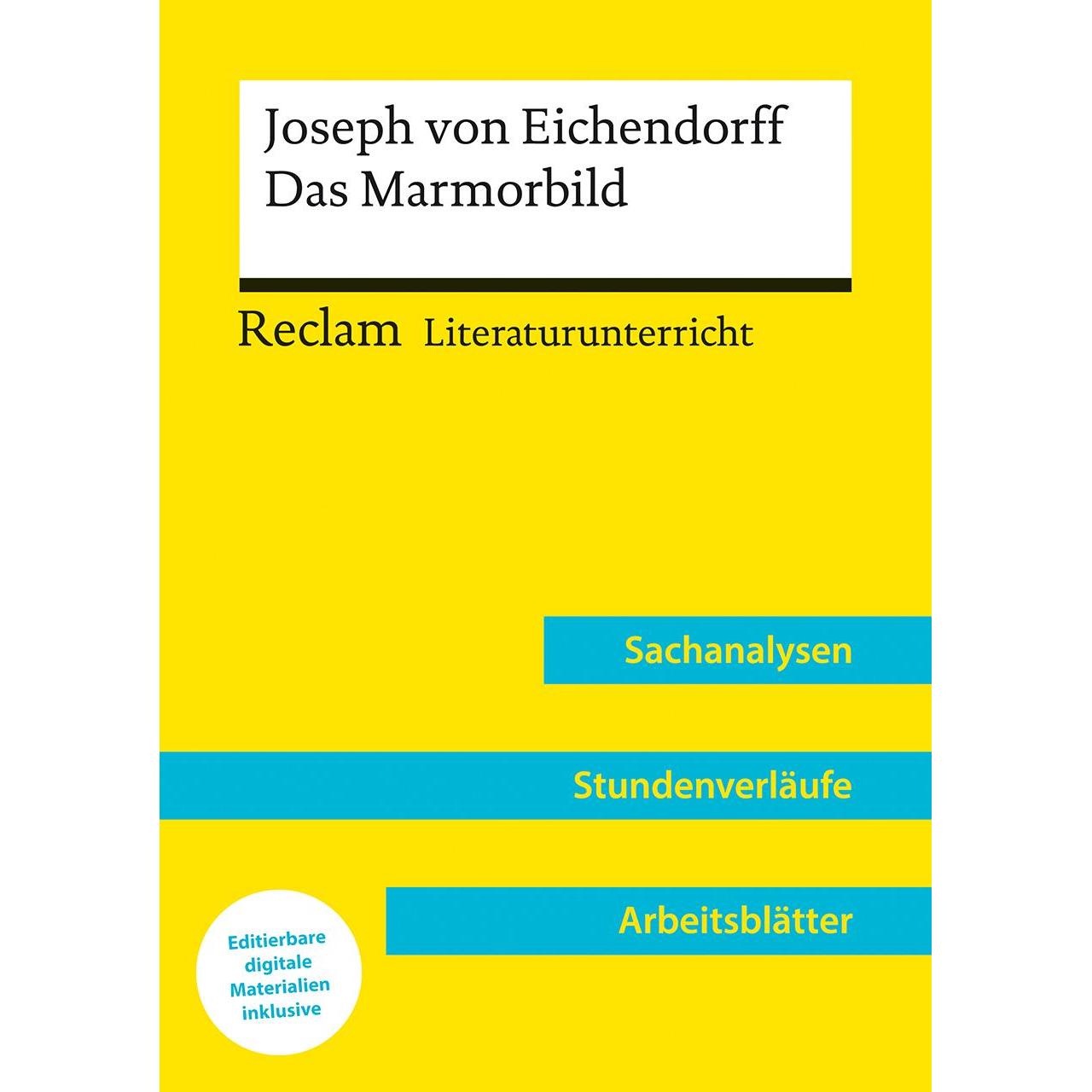 Joseph von Eichendorff: Das Marmorbild (Lehrerband), Schulbücher von Holger Bäuerle