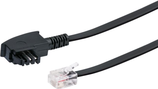 Actual product image Schwaiger DSL connection cable