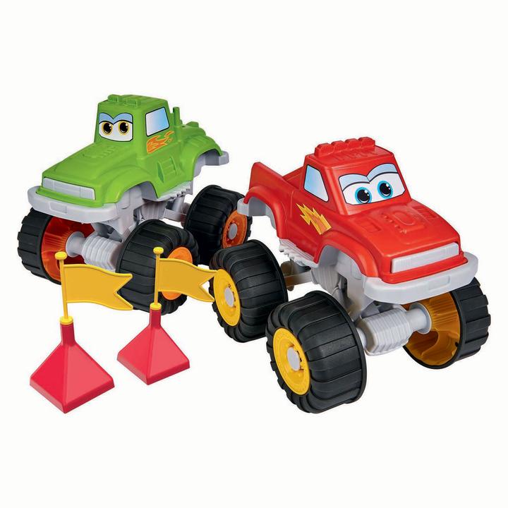 Immagine prodotto Androni Giocattoli Monstertruck 23cm mit 2x Hinderniss im Netz
