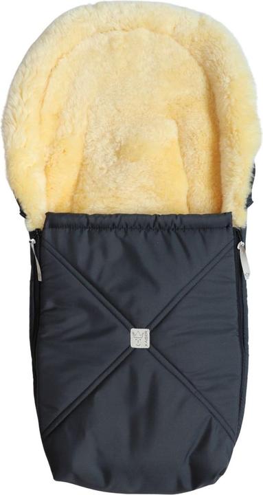Kaiser Baby Kaiser Babyschalen Fusssack aus Lammfell Emmy, anthracite