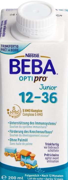 Actual product image Beba Optipro Junior 12-36 (218.50 g, from 12 m.)
