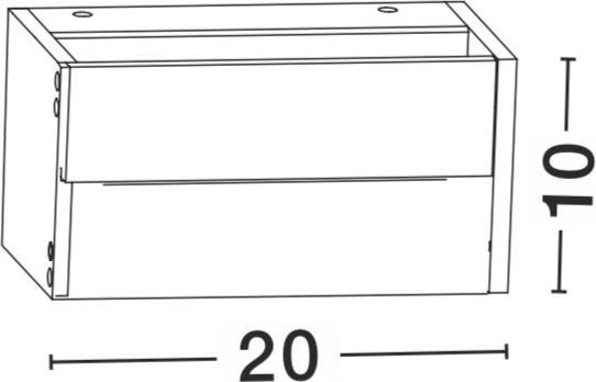 Produktbild Nova Luce Twin (476 lm, IP54)