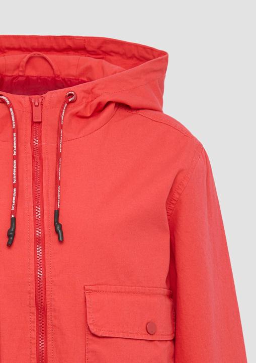 Produktbild S.Oliver Outdoor-Jacke Blouson aus Baumwolle mit Kapuze (XL)