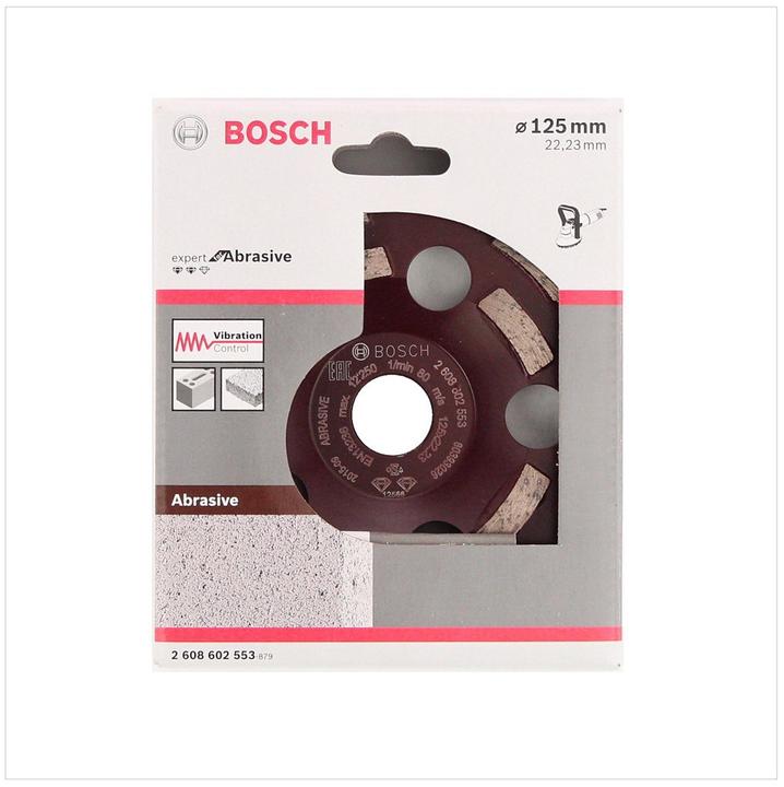 Immagine prodotto Bosch Professional Zubehör PRO Mola a tazza abrasiva, 50 x 125 mm, 22,23 mm