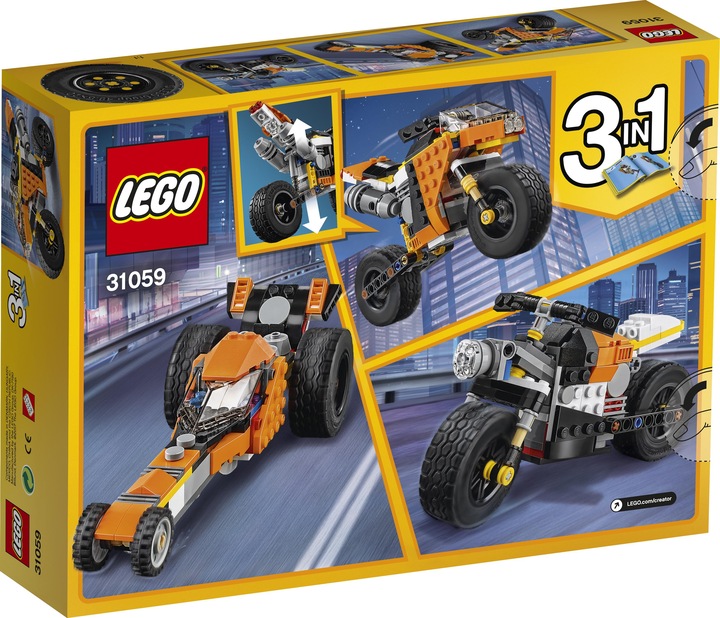 Immagine prodotto LEGO Creatore di macchine da corsa su strada (31059, LEGO Creator Expert)