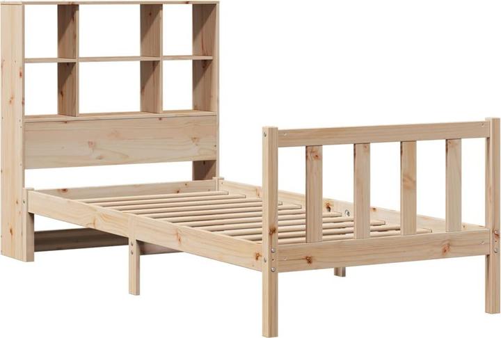 Image du produit vidaXL Lit en bois massif Lit double Cadre de lit 180x200cm en pin (180 x 200 cm)