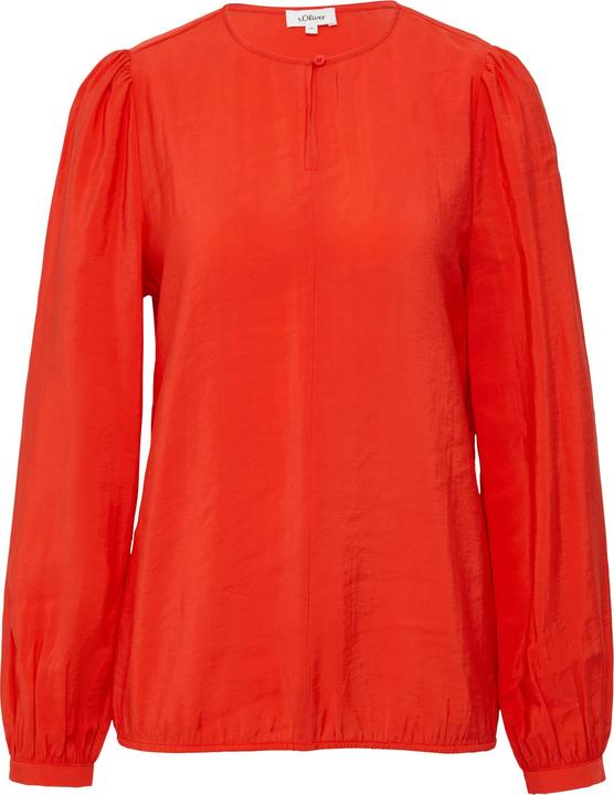 Produktbild S.Oliver Bluse Bluse mit Puffärmeln im O-Shape (46)