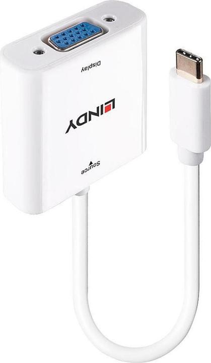 Produktbild Lindy Konverter USB Typ C auf VGA (USB Typ-C, 11 cm)