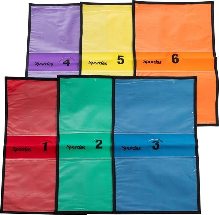 Actual product image Spordas Training cone bibs