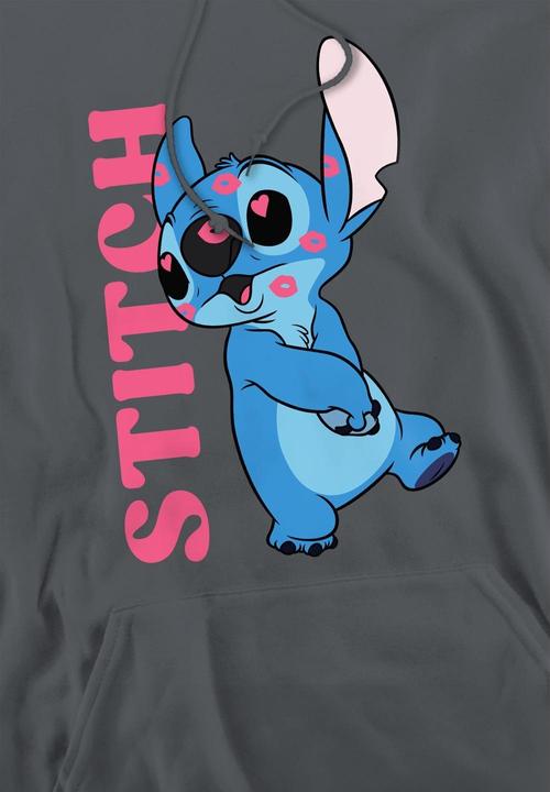 Produktbild Lilo & Stitch Covered In Kisses Kapuzenpullover (L)