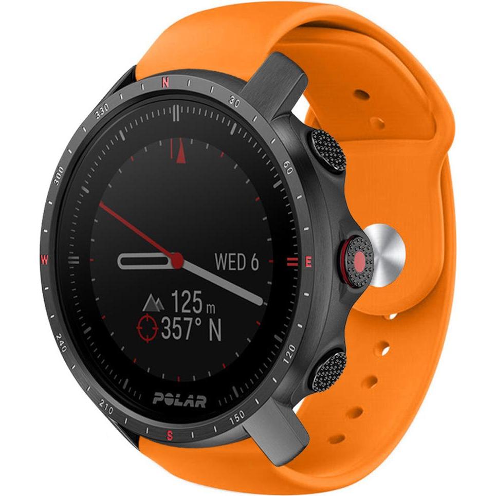 Strap-it Sportarmband (Silikon), Uhrenarmband, Orange