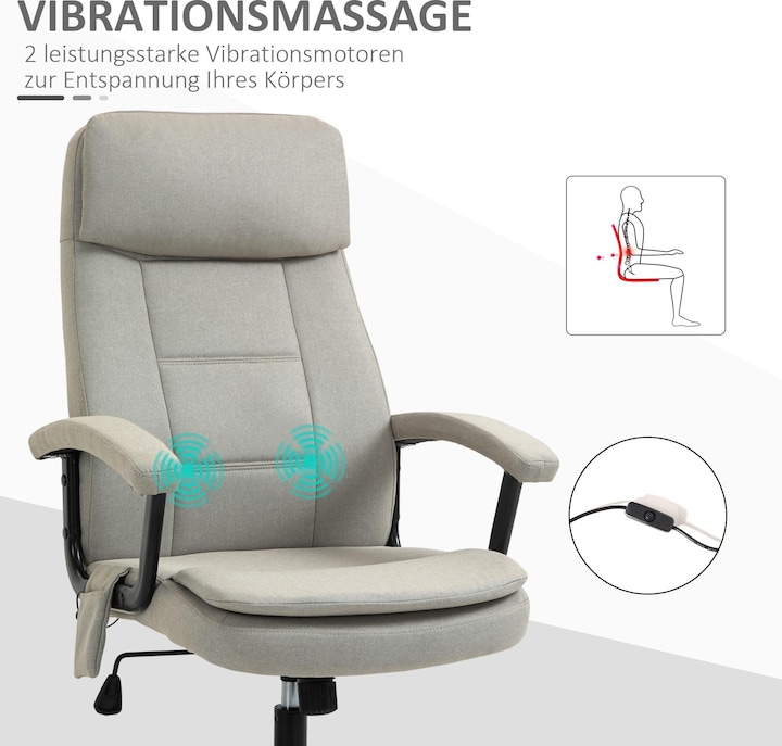 Image du produit Jamb Chaise de bureau avec fonction massage