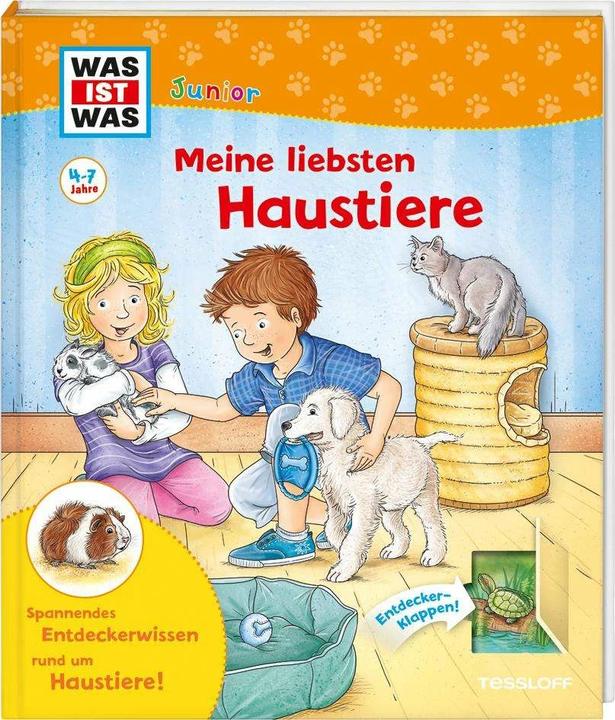 Produktbild Tessloff WAS IST WAS Junior Meine liebsten Haustiere (Deutsch, Bärbel Oftring, 2021)