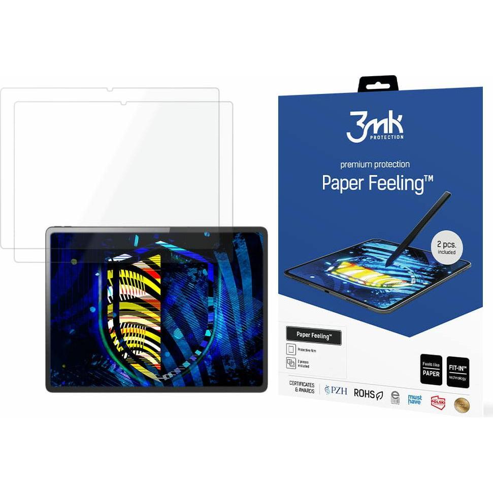 3MK Paper Feeling 13"" do Lenovo Tab P12 Pro (2 Stück, Tab P12 Pro), Tablet Schutzfolie