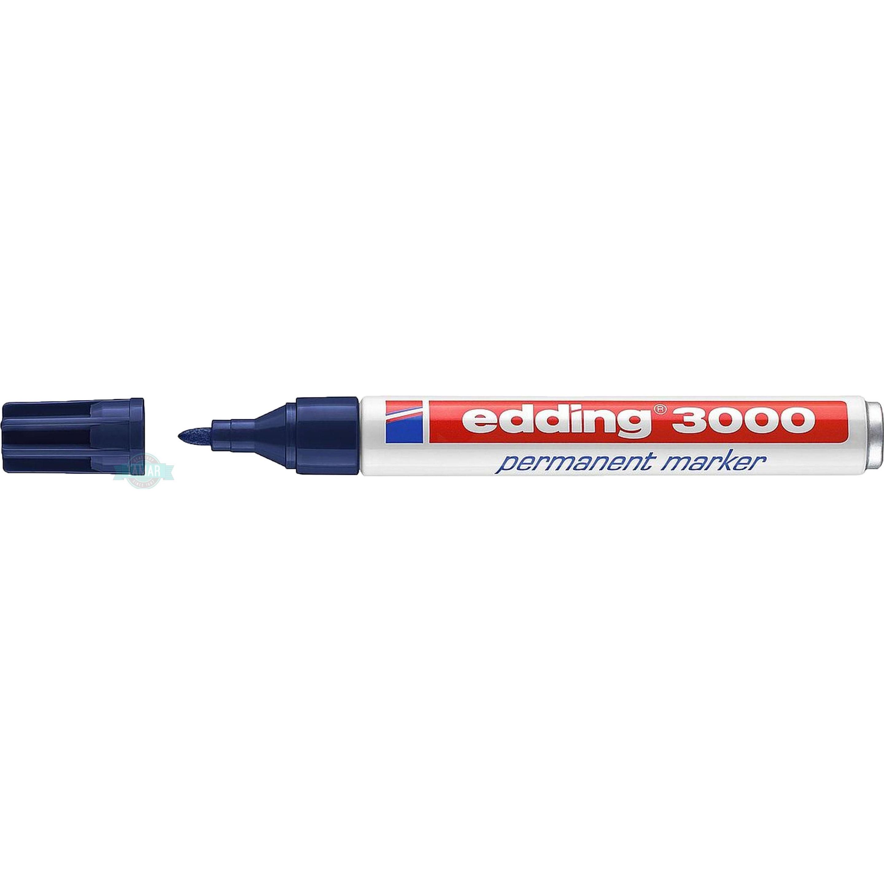 Edding, Marker, Permanent Marker 3000 (Blue, 1.50 mm, 1 x)