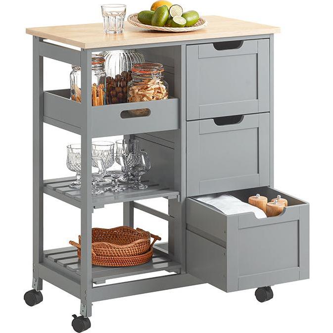 SoBuy, Servierwagen, Küchenwagen