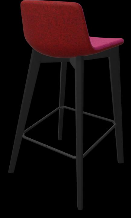 Brombeere melange, rot melange, Esche gebeizt schwarz