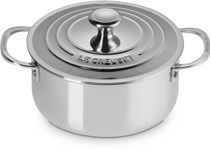 Produktbild Le Creuset 3-ply Plus (20 cm, Kochtopf, Edelstahl)