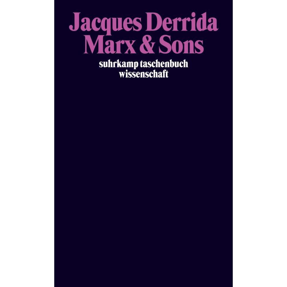 Marx & Sons, Sachbücher von Jacques Derrida