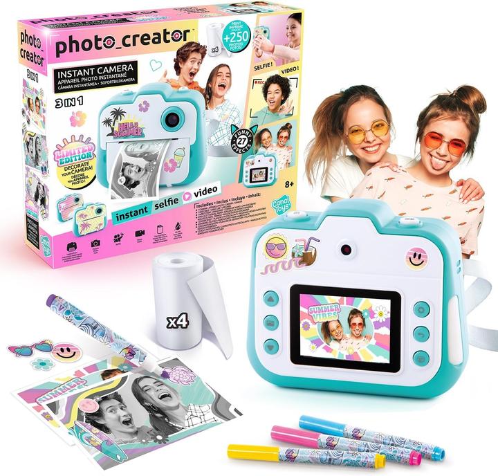 Produktbild Canal Toys PHOTO CREATOR Instant Camera Summer Edition
