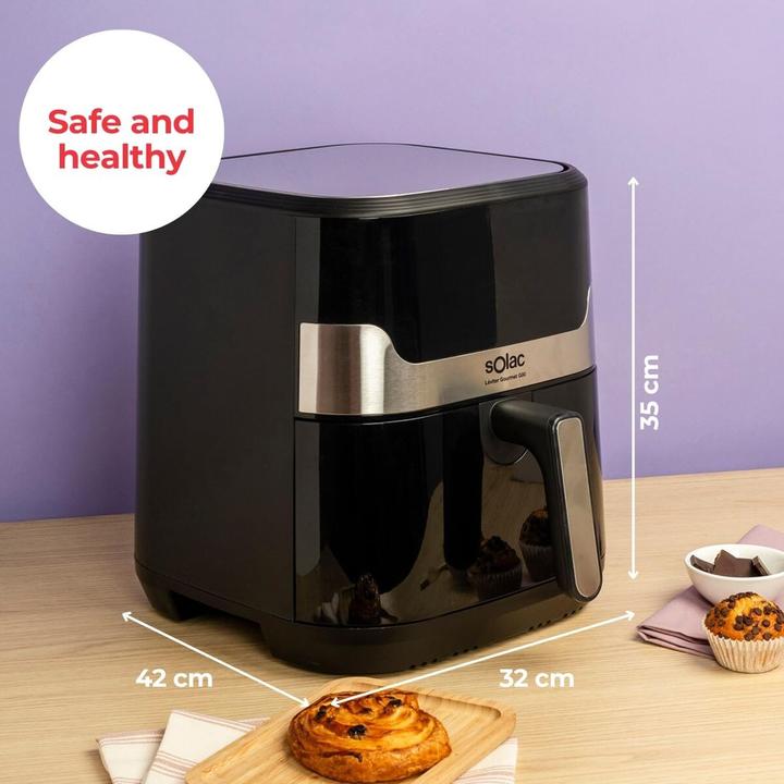 Produktbild Solac Leviter Gourmet G80 Heissluftfritteuse