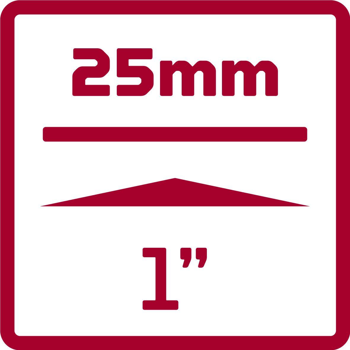 Thumbnail - Gedore Red, Steckschlüssel + Stecknuss, red R83003011 Kraftschraubereinsatz 1" 6-kant 30 mm Länge 61 mm (30 mm)