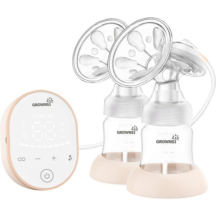 Grownsy, Tiralatte, double breast pump (pink)