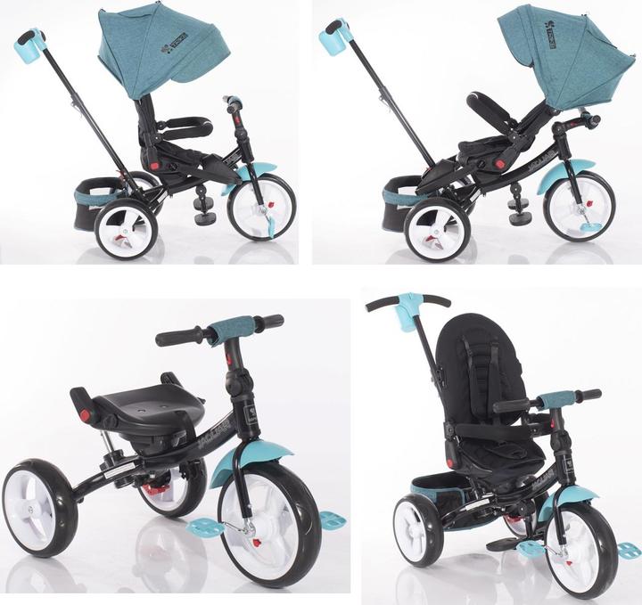 Produktbild Lorelli Tricycle Jaguar 4 in 1 Faltdach
