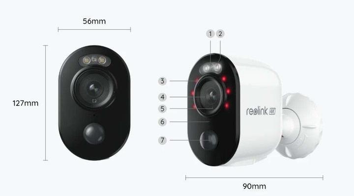 Image du produit Reolink Argus Series B350 (3840 x 2160 pixels)