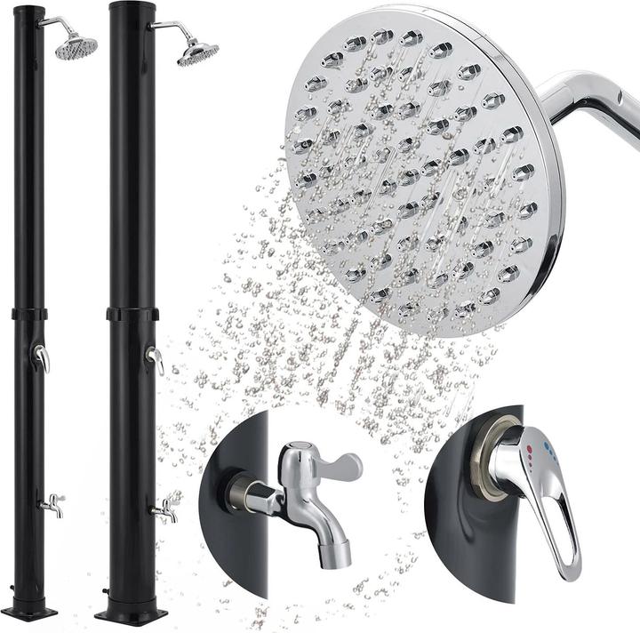 Image du produit Juskys Douche solaire Victoria 20/35 L
