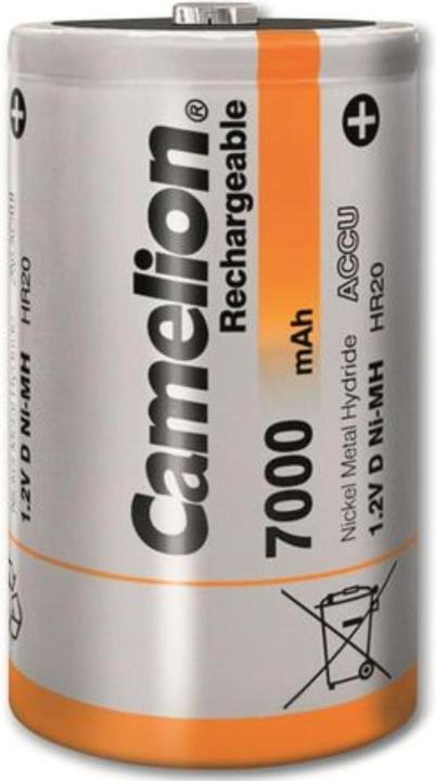 Produktbild Camelion NiMH-Mono-Akku 7000 mAh, 2 Stück (2 Stk., D, 7000 mAh)