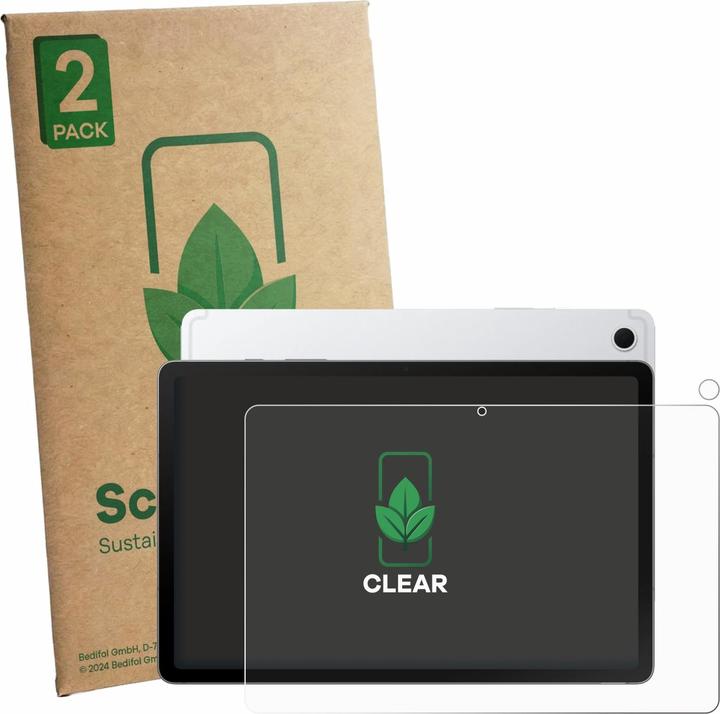 Produktbild ScreenLeaf Schutzfolie für Samsung Galaxy Tab S10 Lite (Display+Kamera) nachhaltiger Displayschutz Display (2 Stk., Samsung Galaxy Tab S10 Lite)